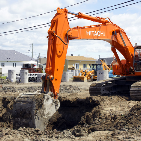 Excavation diverses effectuée par Éric Tanguay Excavation et Déneigement