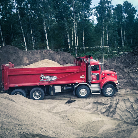 Service Transport agregat deneigement de Excavation D.F.