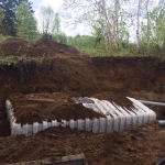 Installation d’une fosse septique sur un terrain résidentiel