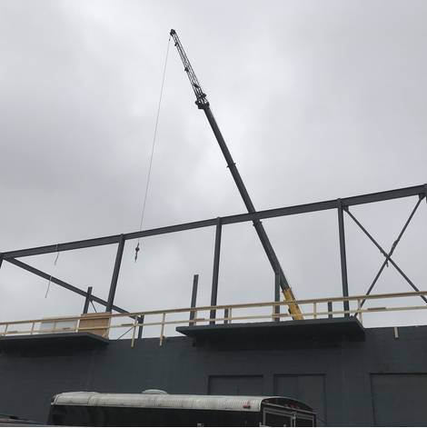 Structure en métal soudée par GTR Soudure