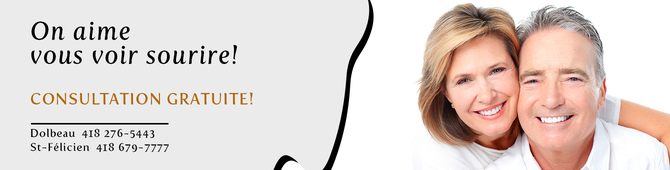 Bannière Louise Carrier Denturologiste sur icïa