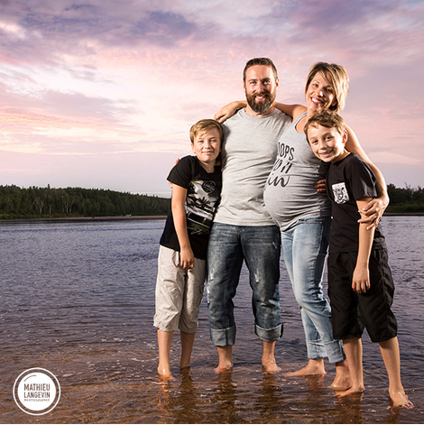 Séance photo familiale professionnelle – offerte par Mathieu Langevin Photographie
