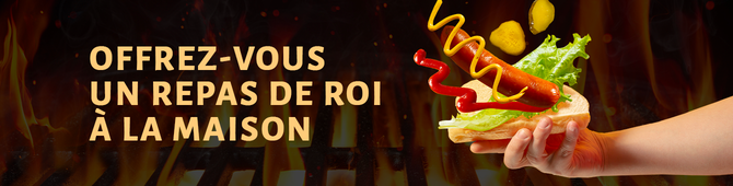 Bannière Restaurant Le Roi du Chien Chaud sur icïa
