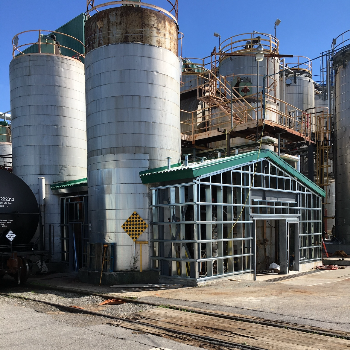 Construction industrielle effectué par Premium Construction