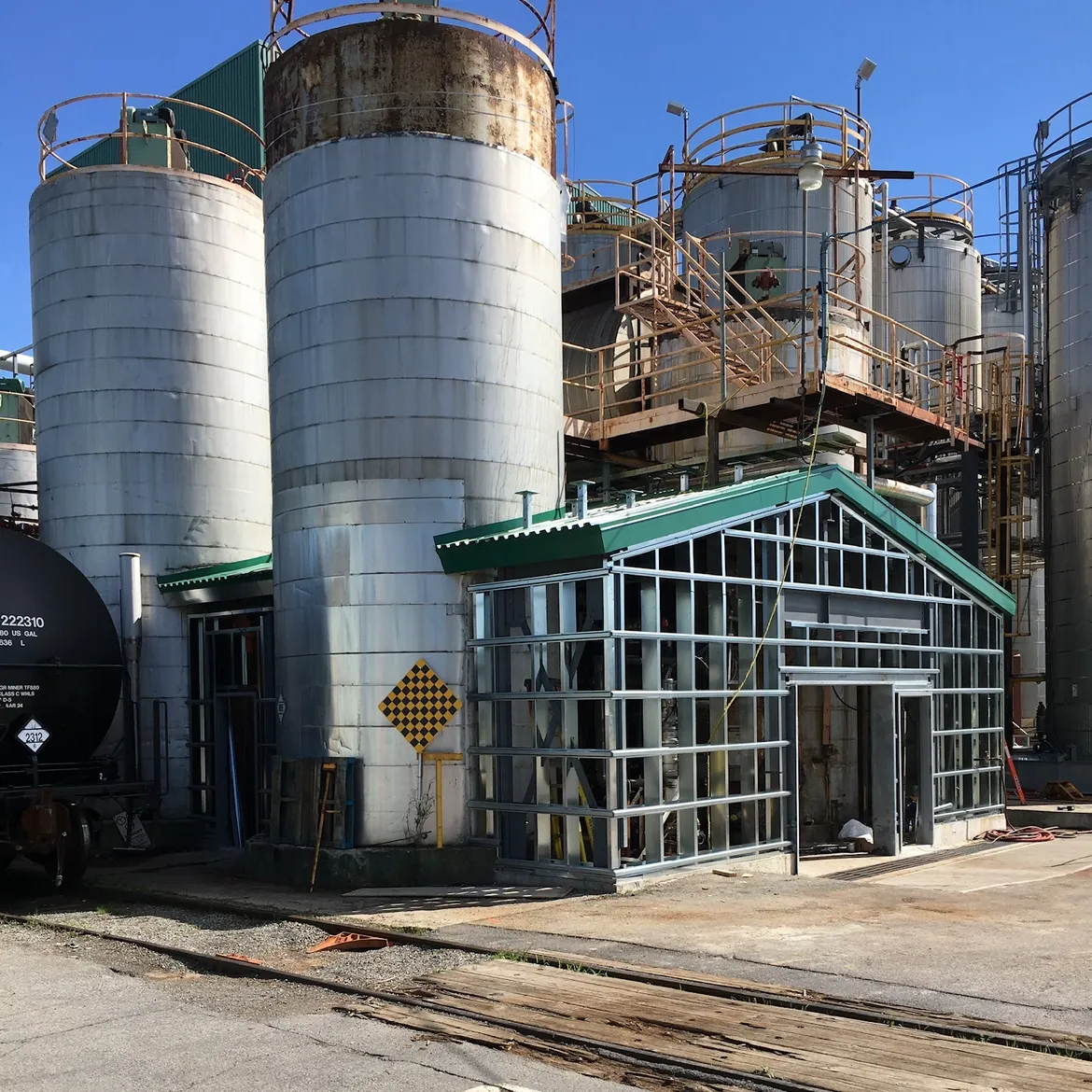 Construction industrielle effectué par Premium Construction