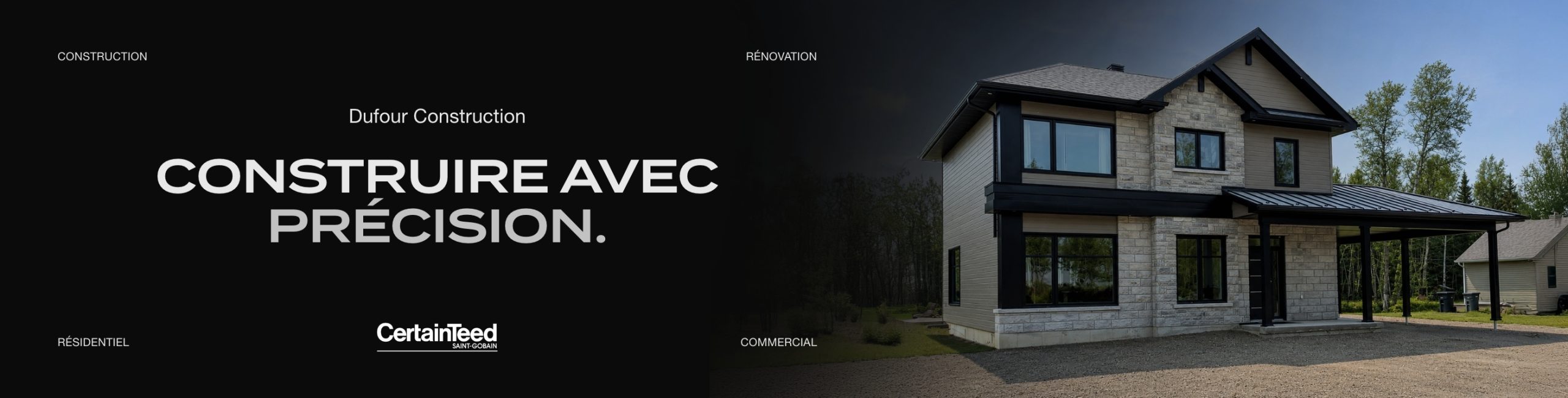 Dufour Construction – construction et rénovation résidentielle et commerciale au Saguenay–Lac-Saint-Jean
